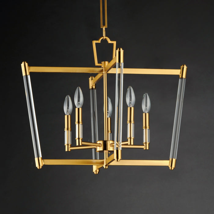 Maxim Lucent 5-Light Chandelier Model: 16103CLHR