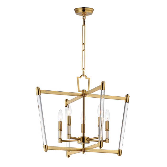 Maxim Lucent 5-Light Chandelier Model: 16103CLHR