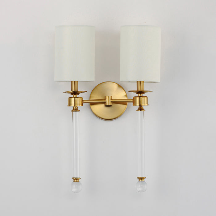 Maxim Lucent 2-Light Wall Sconce Model: 16108WTCLHR