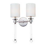 Maxim Lucent 2-Light Wall Sconce Model: 16108WTCLPN