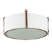 Maxim Sausalito 4-Light Large Flush Mount Model: 16139FTWZBSD