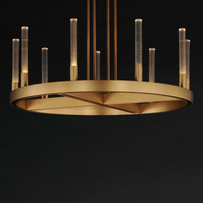 Maxim Ovation 24 LED Chandelier Model: 16162CRGLD