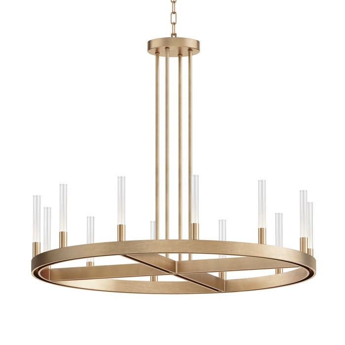 Maxim Ovation 12-Light LED Chandelier Model: 16164CRGLD