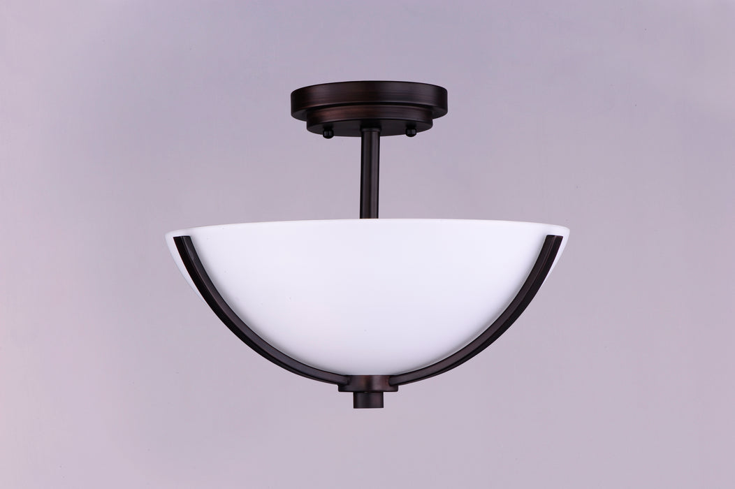 Maxim Deven 3-Light Semi-Flush Mount Model: 20031SWOI