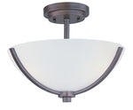 Maxim Deven 3-Light Semi-Flush Mount Model: 20031SWOI