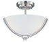 Maxim Deven 3-Light Semi-Flush Mount Model: 20031SWSN