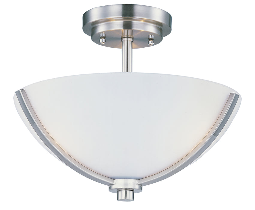 Maxim Deven 3-Light Semi-Flush Mount Model: 20031SWSN