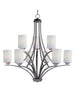 Maxim Deven 9-Light Chandelier Model: 20036SWOI