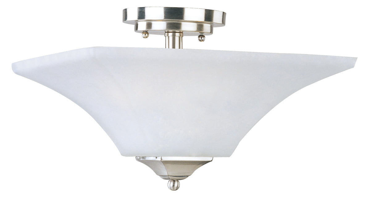 Maxim Aurora 2-Light Semi-Flush Mount Model: 20091FTSN