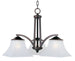 Maxim Aurora 3-Light Chandelier Model: 20094FTOI