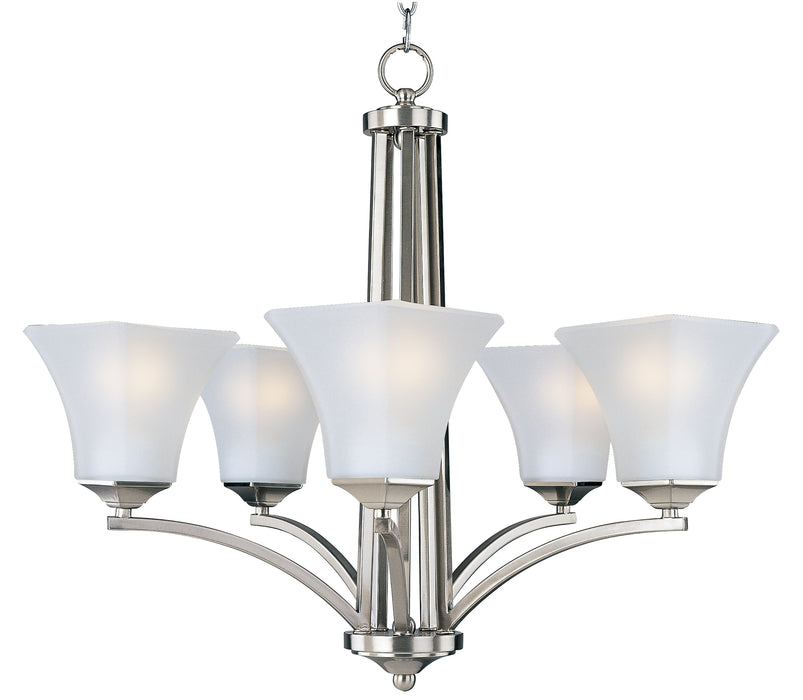 Maxim Aurora 5-Light Chandelier Model: 20095FTSN