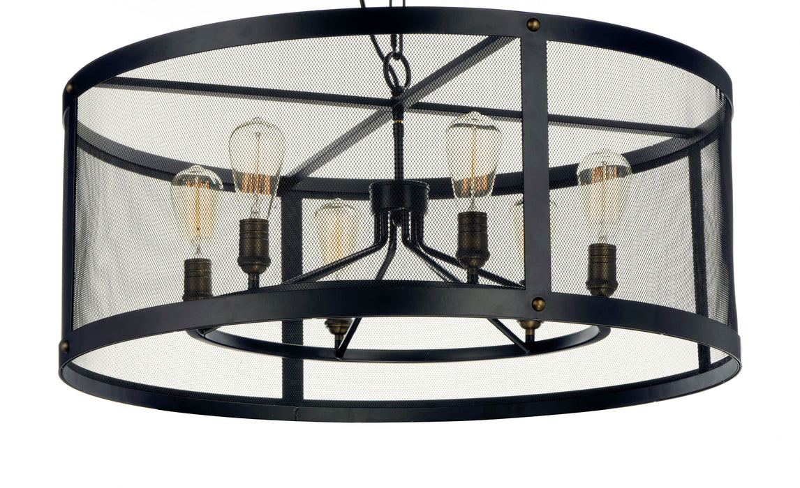 Maxim Palladium 5-Light Chandelier Model: 20115BKNAB