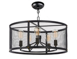 Maxim Palladium 5-Light Chandelier Model: 20115BKNAB