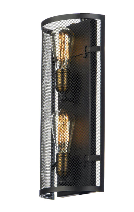 Maxim Palladium 2-Light Wall Sconce Model: 20119BKNAB