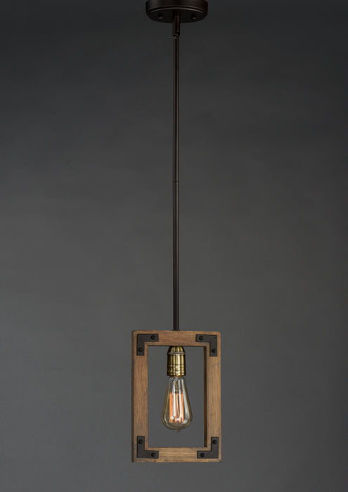 Maxim Lodge 1-Light Pendant Model: 20331WOBZ