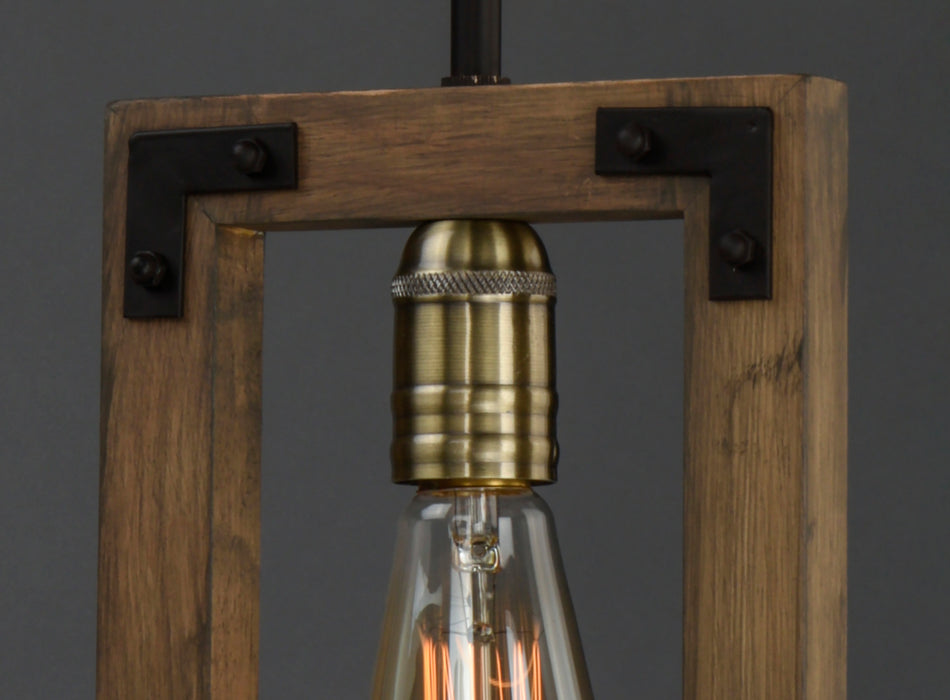 Maxim Lodge 1-Light Pendant Model: 20331WOBZ