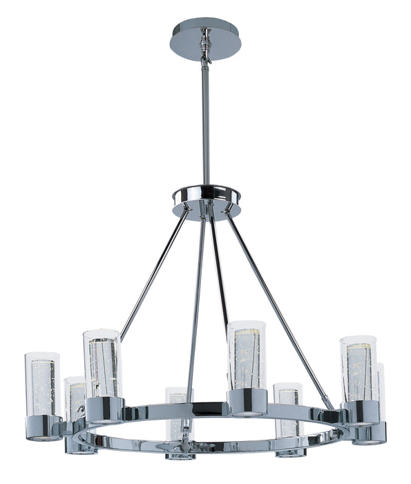 Maxim Sync 8-Light Ring LED Chandelier Model: 20909CLPC