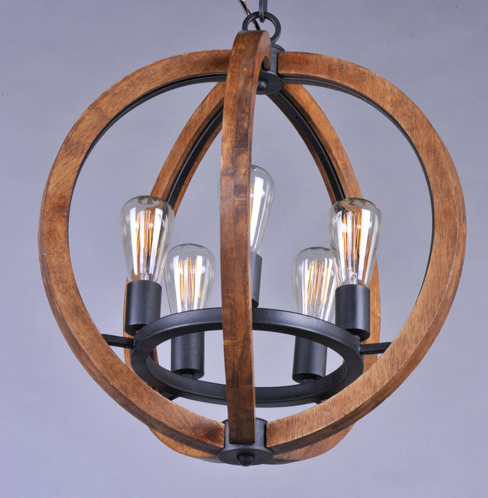 Maxim Bodega Bay 5-Light Chandelier Model: 20917APAR