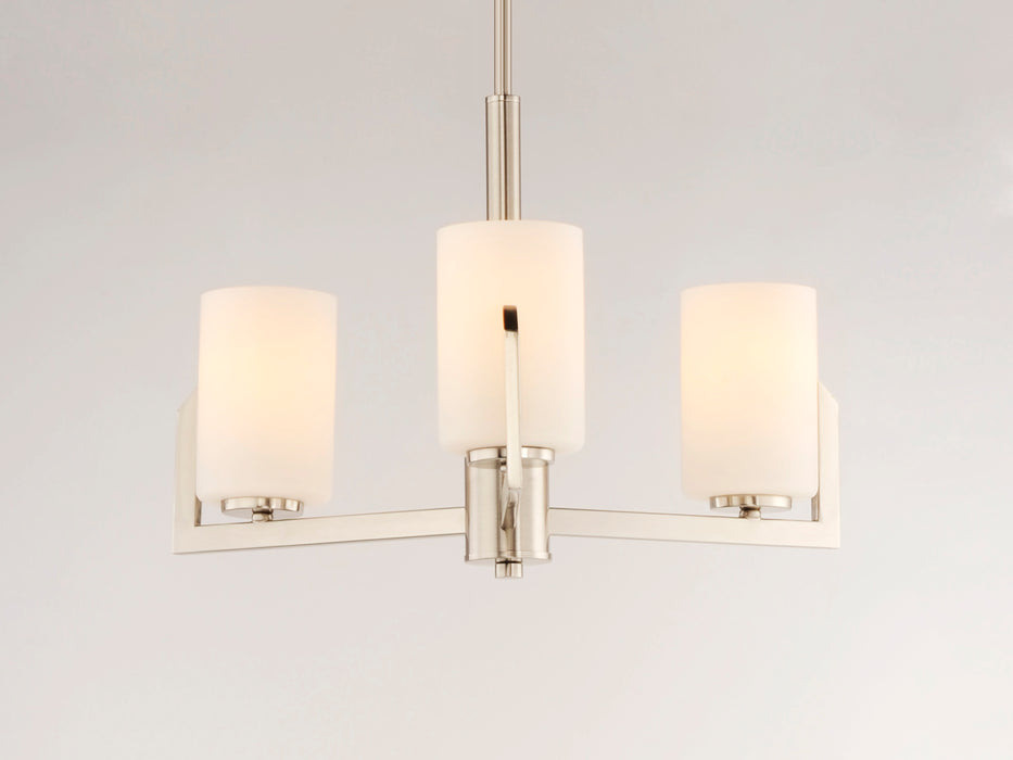 Maxim Dart 3-Light Chandelier Model: 21285SWSN