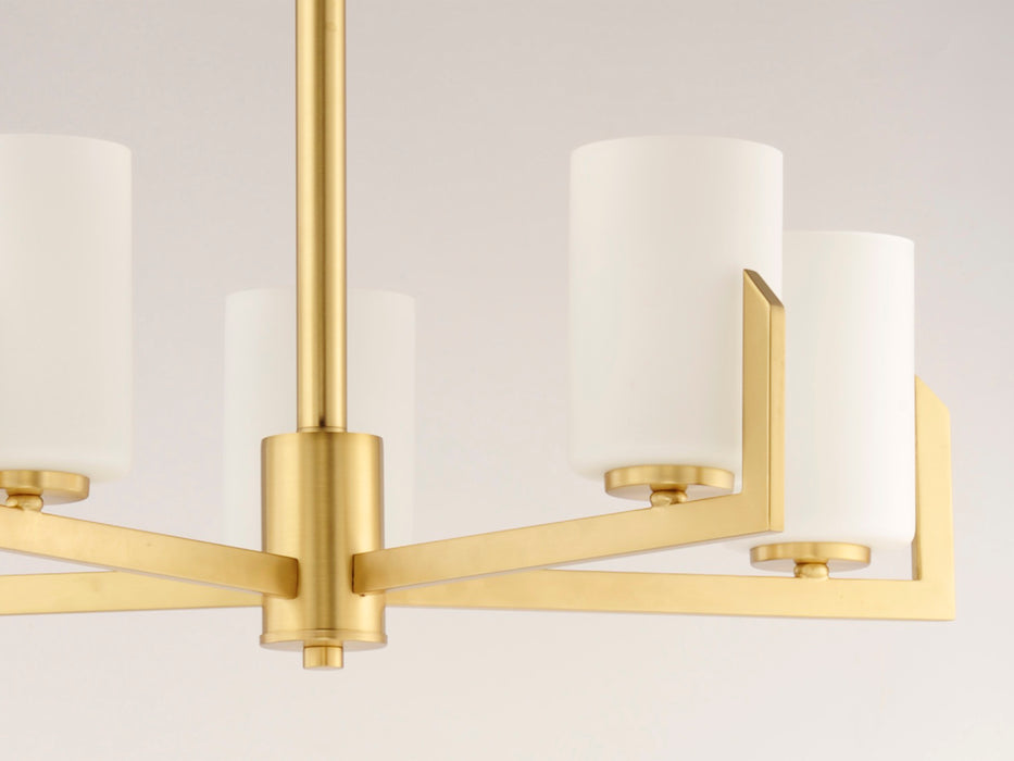 Maxim Dart 5-Light Chandelier Model: 21286SWSBR