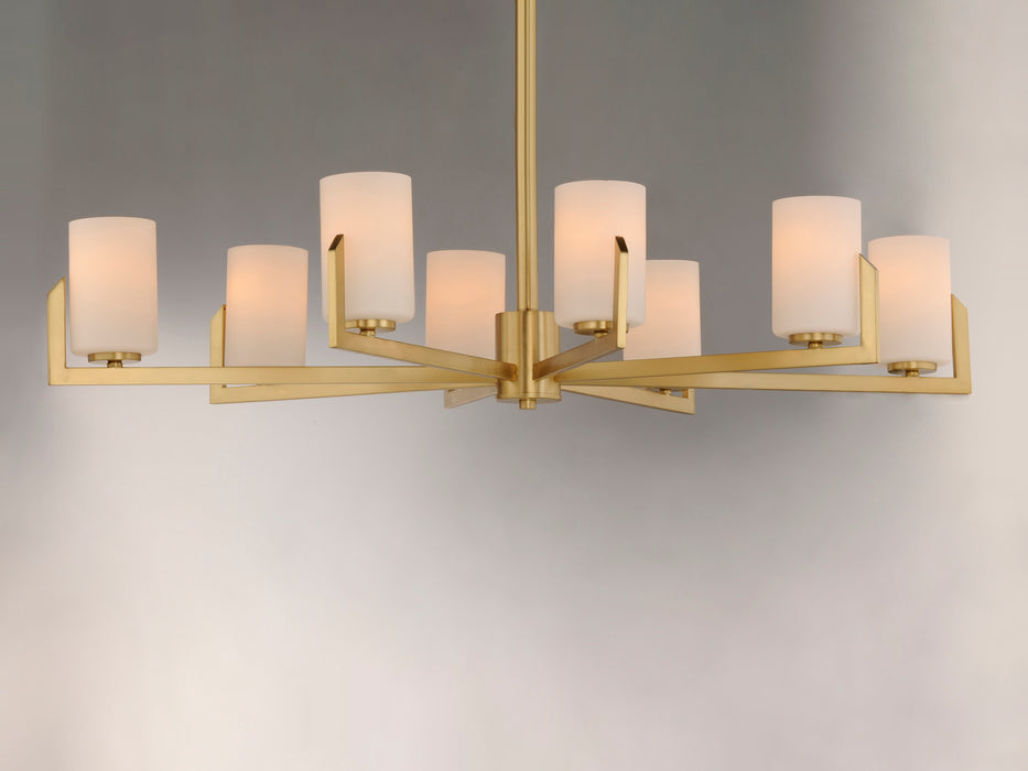 Maxim Dart 8-Light Chandelier Model: 21288SWSBR