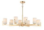 Maxim Dart 8-Light Chandelier Model: 21288SWSBR