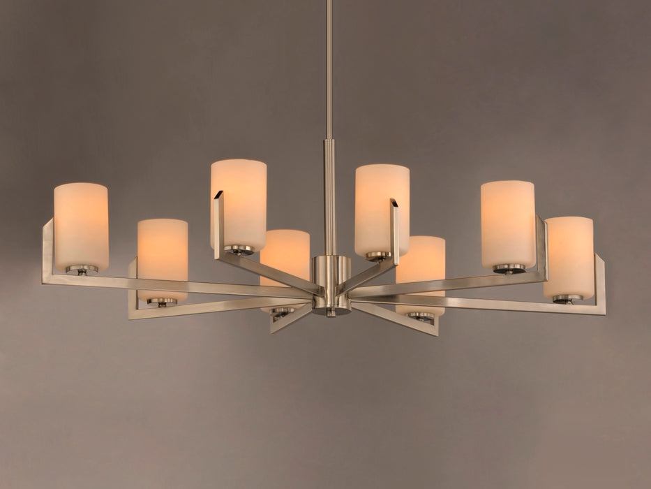 Maxim Dart 8-Light Chandelier Model: 21288SWSN