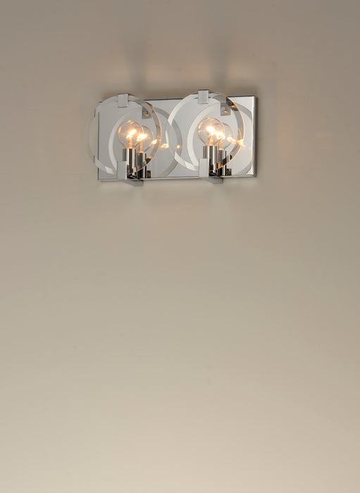 Maxim Looking Glass 2-Light Wall Sconce Model: 21292CLPC