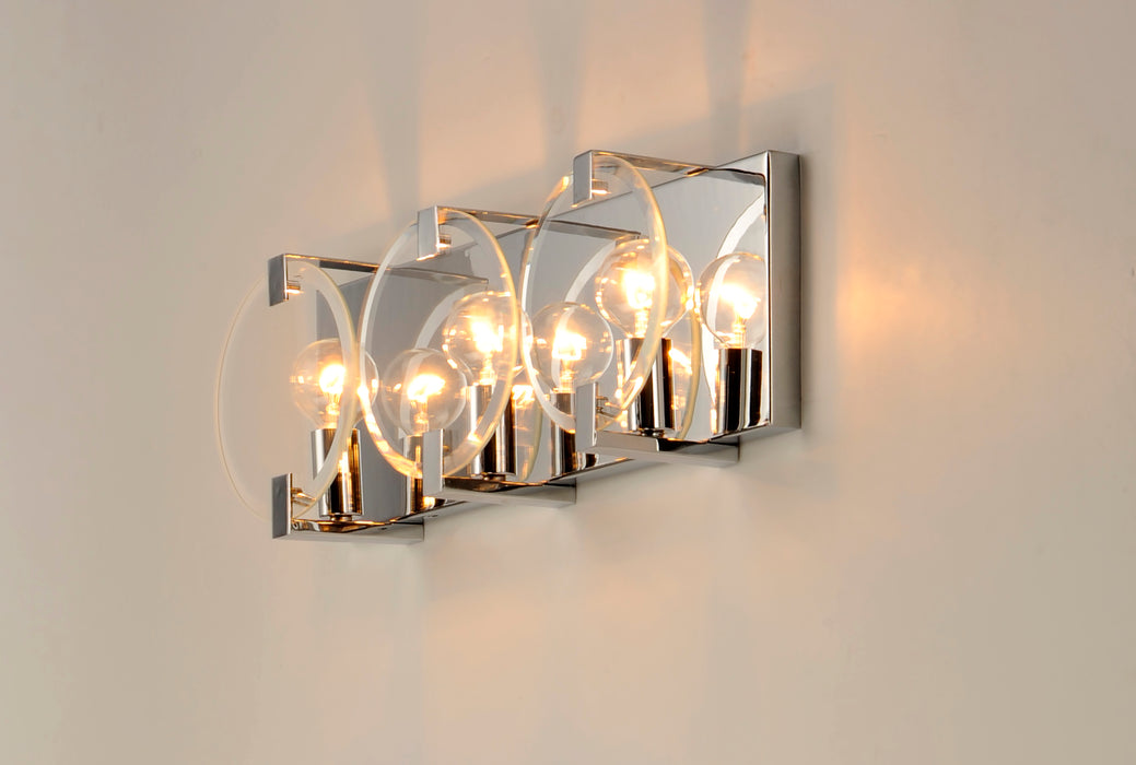 Maxim Looking Glass 3-Light Wall Sconce Model: 21293CLPC