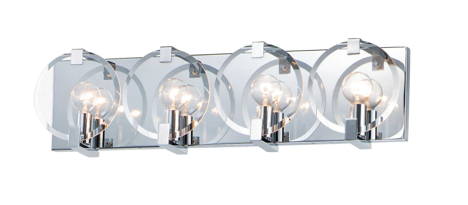 Maxim Looking Glass 4-Light Wall Sconce Model: 21294CLPC