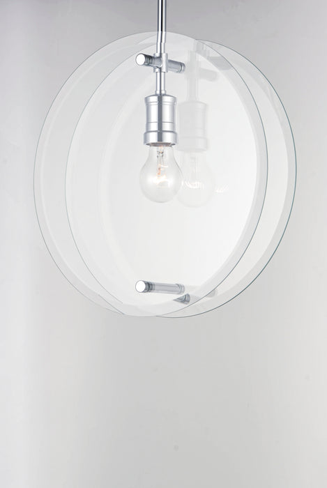 Maxim Looking Glass 1-Light Pendant Model: 21297CLPC