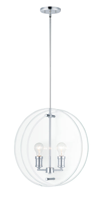 Maxim Looking Glass 2-Light Pendant Model: 21298CLPC