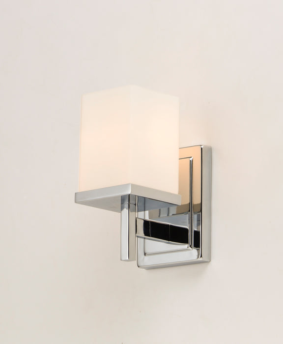 Maxim Tetra 1-Light Wall Sconce Model: 2151SWPC