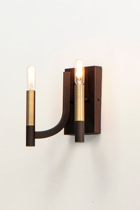 Maxim Lyndon 2-Light Wall Sconce Model: 21522BZAB