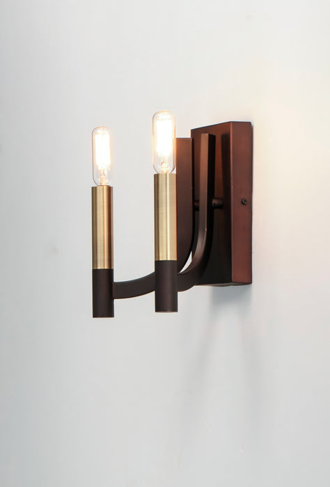 Maxim Lyndon 2-Light Wall Sconce Model: 21522BZAB