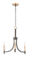 Maxim Lyndon 3-Light Chandelier Model: 21523BZAB