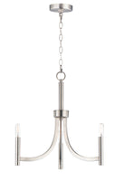 Maxim Lyndon 3-Light Chandelier Model: 21523SN