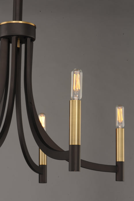 Maxim Lyndon 6-Light Chandelier Model: 21526BZAB