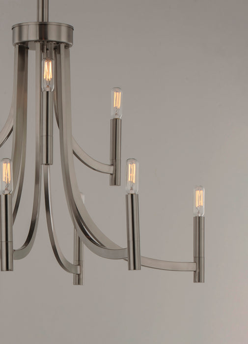 Maxim Lyndon 9-Light Chandelier Model: 21529SN