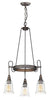 Maxim Revival 3-Light Chandelier Model: 21573HMOI