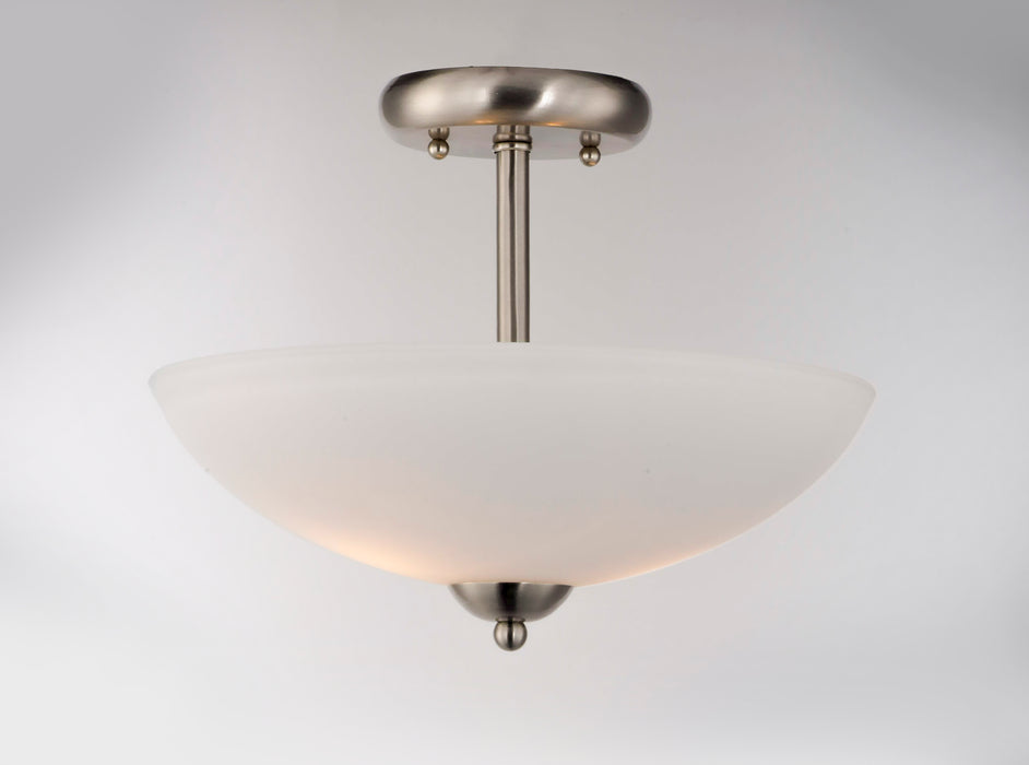 Maxim Taylor 2-Light Semi-Flush Mount Model: 21653SWSN