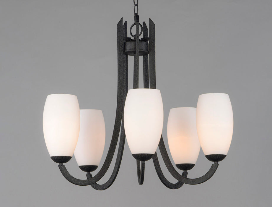 Maxim Taylor 5-Light Chandelier Model: 21655SWTXB