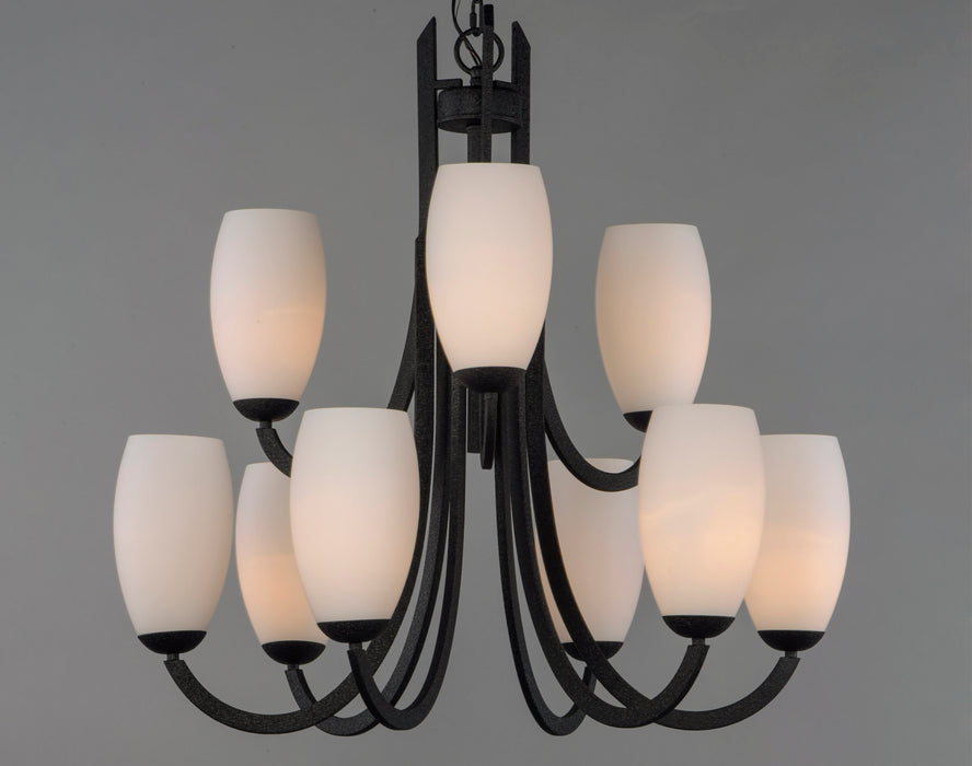 Maxim Taylor 9-Light Chandelier Model: 21657SWTXB