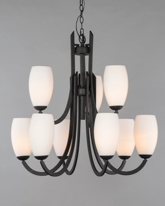 Maxim Taylor 9-Light Chandelier Model: 21657SWTXB