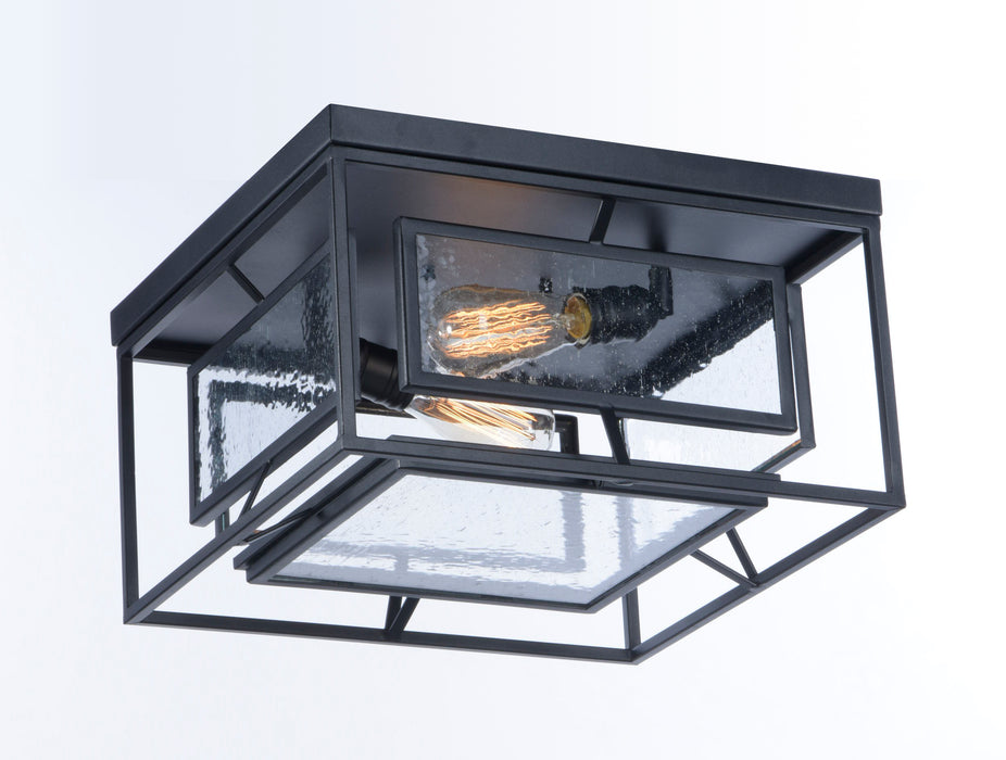 Maxim Era 2-Light Ceiling Lamp Model: 21670CDBK