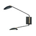 Maxim Scan 2-Light LED Pin-Up Wall Sconce Model: 21692BKSBR