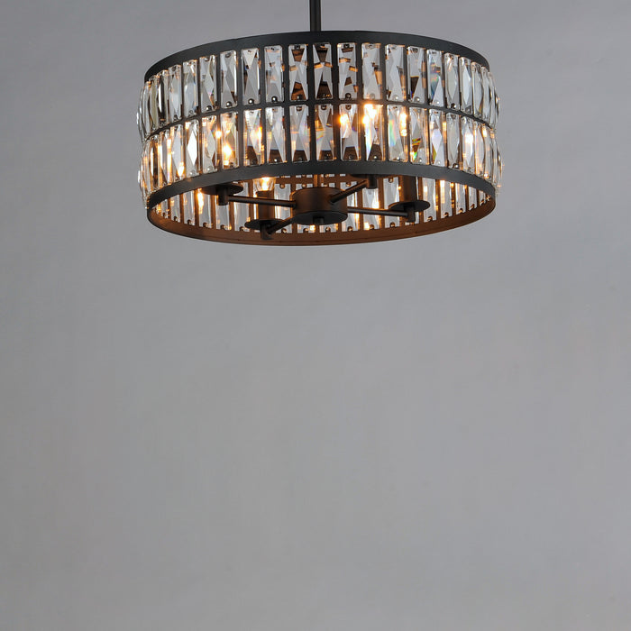 Maxim Madeline 4-Light Pendant Model: 21815BCBK