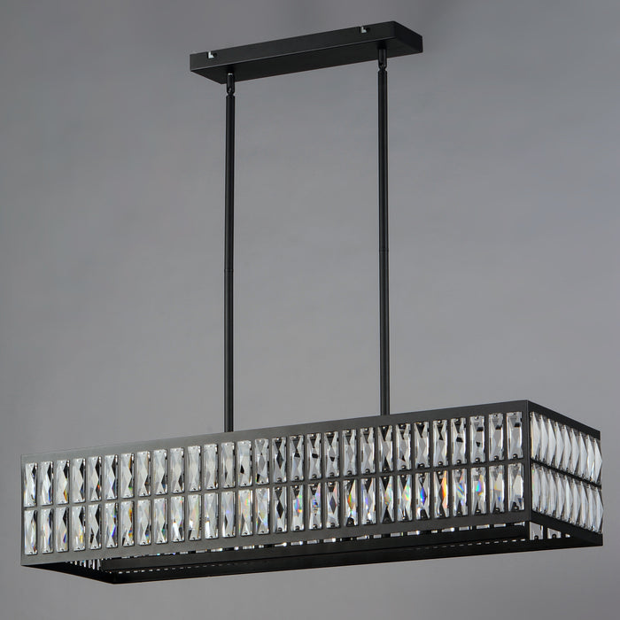 Maxim Madeline 6-Light Linear Pendant Model: 21817BCBK