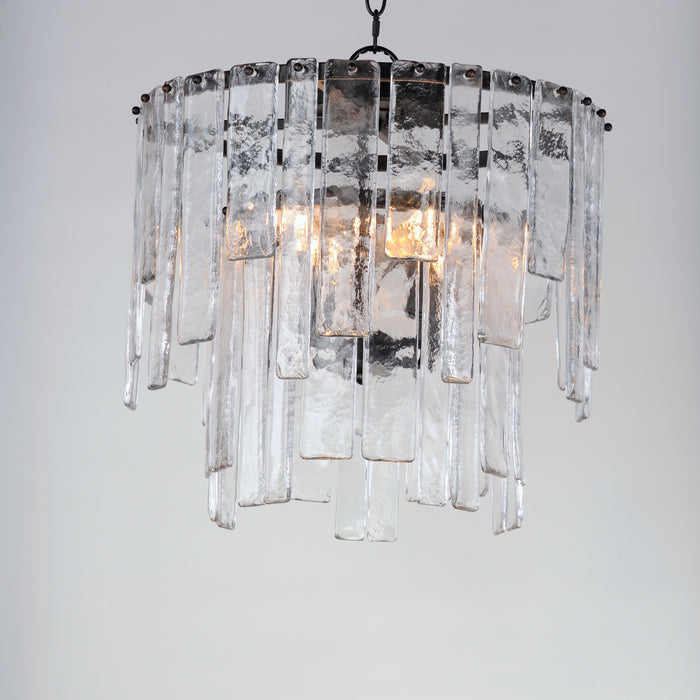 Maxim Warren 4-Light Semi-Flush / Pendant Model: 21833AGDBZ