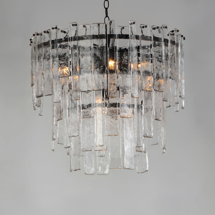 Maxim Warren 9-Light Pendant Model: 21835AGDBZ